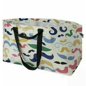 2 IKEA Mustache 19 Gallon Frakta Storage Bags Laun
